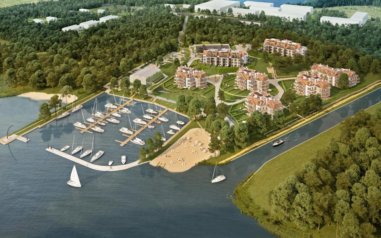 Apartament Nautica Resort Q4Apartments Gizycko Bagian luar foto